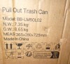 VEVOR Pull-Out Trash Can, 50 QT x2 Double Under Mount Kitchen Waste Container, Heavy Duty Garbage Recycling Bin with Door Kit and Soft Close Slide, for Kitchen Cabinet, Sink, Under Counter (Grey) New In Box $199 - 2
