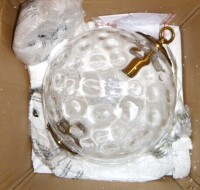 House of Hampton&reg; Ennu 1 - Light Glass Globe Pendant New In Box $299