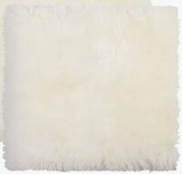 Everly Quinn 16" x 16" Sheepskin Chair Pad New in Box $79
