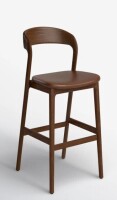 Four Hands Kayla Leather Bar & Counter Stool in Sonoma Cocoa New in Box $999