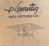 Winston Porter 35" Square Outdoor Dining Table with Umbrella Hole New in Box $499 - 2