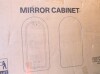 Rebrilliant Bathroom Medicine Cabinet With Led Mirror, Anti-fog Lighted Mirror Cabinet, Recessed Or Surface Mount, No Assembly Required, Wall Mounted Bathroom Mirror Cabinet New in Box $299 - 2