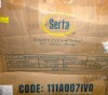 Serta Cooper 36" Wide Convertible Sleeper Chair with Pull-Out Trundle Bed and Accent Pillow, New in Box $599 - 2