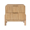 ModRest Mikala Modern Natural Oak Nightstand, New in Box $599