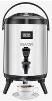 VEVOR Insulated Beverage Dispenser, 1.5 Gal/6L Stainless Steel Thermal Drink Server with Spigot & Temp Display, Suitable for Hot and Cold Drinks, for Tea Coffee Water in Cafes & Restaurants, Silver New In Box $99