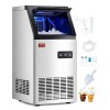 VEVOR Commercial Ice Maker Machine 80lbs/24H, 40 Ice Cubes in 12-15 Minutes, Freestanding Cabinet with 27.5lbs Storage Capacity LED Digital Display, New in Box $399