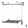 WFX Utility Overhead Garage Storage Lift, Adjustable Heavy-Duty 47.24x47.24 Inch Ceiling Rack with Security Lock, Garage Organization System, 400lbs Load Rating (Standard Edition), New in Box $299