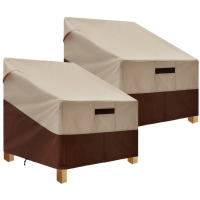 Ebern Designs Breathable Patio Chair Cover 2pcs/Set (Set of 2) New In Box $99
