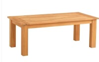Linon Home Cannon Teak Coffee Table 981066TK01U New in Box $499