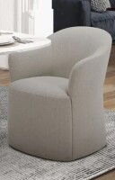 Liberty Furniture Accent Dining Chair With Casters - Truffle New in Box $599