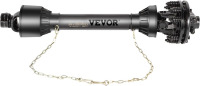 VEVOR PTO Shaft 1-3/8" PTO Drive Shaft 6 Spline Both Ends Series 5 Tractor For Bush Hog/Finish Mower/Rotary Tiller/Tractor Use, 43"-57" Brush Hog, Power Take-Off Driveline with Slip Clutch, Black New Shelf Pull $299