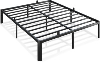 BOLTRISE Metal Bed Frame Full Size, 14 Inch Heavy Duty Platform with Storage Space New In Box $199