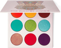 Juvia's Place Palette The Zulu - Turquoise, Red, Purple, Shades of 9, Colorful, Vivid, Vibrant Palette, Pigmented Makeup Palette Color & Shine New In Box