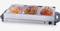 VEVOR Electric Buffet Server & Food Warmer, 25.6" x 15" Portable Stainless Steel Chafing Dish Set with Temp Control & Oven-Safe Pan, Perfect for Catering, Parties, Events, Entertaining, Silver, ETL New In Box $199