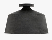 Capital Lighting 14"W x 9"H Quarry 1-Light Tapered Metal Semi Flush New In Box $399