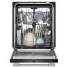 KitchenAid 24 in Top Control Built-In 47 dBA Dishwasher in PrintShield Stainless Steel with 3rd Rack and ProWash Sani Cycle KDTS264TPS New Shelf Pull $1299 - 2