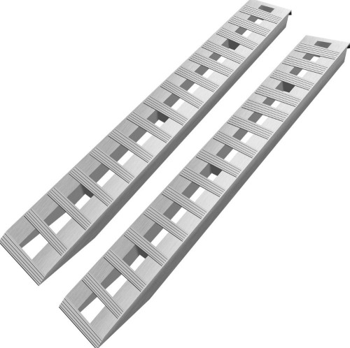 VEVOR 84x14 Inch Aluminum Ramps 6000LBS Capacity Car Trailer Truck ATV Ramps 1 Pair 2 Ramps New In Box $399