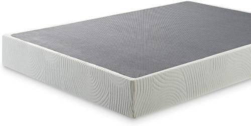 Zinus 9 Inch Quick Lock High Profile Smart Box Spring / Mattress Foundation / Strong Steel Structure / Easy Assembly, Queen, White New In Box $299