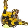 VEVOR Ratchet Chain Binder, 5/16"-3/8", 7100 lbs Load Limit & 4700 lbs G80 Chain, Heavy Duty Load Binders, Detachable Anti-Skid Handle, Tie Down Hauling Chain Binders for Flatbed Truck Trailer, 4 Set New Shelf Pull $399 - 2