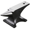 VEVOR Single Horn Anvil, 25lbs Cast Steel Anvil, High Hardness Rugged Round Horn Anvil for Blacksmiths, with Stable Base, Metal Working Tool for Metal Bending, Shaping, Twisting, Craft Projects New In Box $199