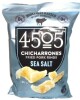 4505 Sea Salt Seasoned Chicharrones, Fried Pork Rinds - Sea Salt Flavored Pork Skins - Low Carb, Gluten-Free, Protein Snack - 3 oz - 2