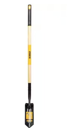 Dewalt 46 in. Wood Handle Carbon Steel Trenching Shovel New Shelf Pull $79