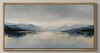 IDEA4WALL Serene Mountain Lake Reflection Landscape Wall Decor Extra Large Pictures Framed Canvas Print Wall Art, 24" x 60" $299