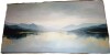 IDEA4WALL Serene Mountain Lake Reflection Landscape Wall Decor Extra Large Pictures Framed Canvas Print Wall Art, 24" x 60" $299 - 2