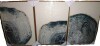 IDEA4WALL Tree Ring "Navy Blue Wood Stump Artwork, Organic Modern Rustic Woodland Wall Pictures, Framed Canvas Gicl&eacute;e Print 3 Pieces Wall Art", 24"x36"x3 pcs New In Box $299 - 2