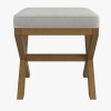 Ophelia & Co. Keane Backless Wood Vanity Stool $299