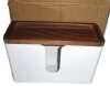 Latitude Run&reg; Wall Matte White Metal Paper Towel Holder New In Box $99 - 2