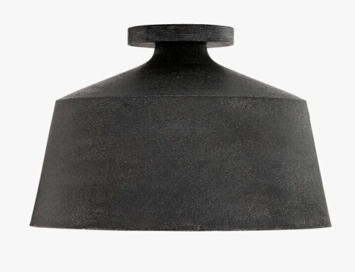 Capital Lighting 14"W x 9"H Quarry 1-Light Tapered Metal Semi Flush New In Box $399