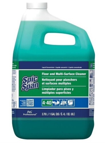 Spic and Span Professional Floor and Multi-Surface Cleaner, Closed Loop, 1 gallon New