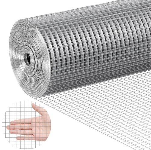 VEVOR Hardware Cloth, 1/2 inch 36in x 50 ft 19 Gauge, Hot Dipped Galvanized Wire Mesh Roll, Chicken Wire Fencing, Wire Mesh for Rabbit Cages, Garden, Small Rodents New In Box $199