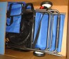 Vevor Beach Cart with Large Wheels for Sand, 165 lbs Load Capacity, Heavy Duty Folding Beach Wagon with 10" Solid Wheels, Insulated Cooler Bag, Umbrella Holder, Holds 4 Chairs for Camping & Fishing $199 - 2