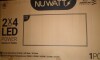 NuWatt 2 ft. x 4 ft. Integrated LED Panel Drop Ceiling Lights 0-10V Dimmable 50/40/30W Selectable 5CCT, 120-277V, ETL, New In Box $199 - 2