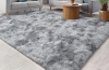 Ebern Designs Antonije Tie Dye Shag Area Rug, 5' x 8' $299