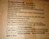 VEVOR Packaging Woven Cord Strapping Roll, 660' Length x 1/2" Width x 0.03" Thickness, 882 lbs Breaking Strength, Heavy Duty Banding Pallet Strap Coil, Portable Strong Banding Packing Straps, White New In Box $79 - 2