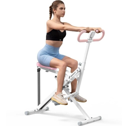 Merach MR-R07 Assisted Squat Machine for Home -Pink $299