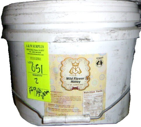 Natural King Wildflower Honey, 30 lbs