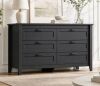 Lark Manor Serefina 53"W 6-Drawer Modern Dresser, White Wood Dresser with Solid Legs for Bedroom, 30'' H Large Storage Double Dresser with Deep Drawers Fits Closet, Nursery, or Hallway, New in Box $699