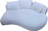Ivy Bronx 124.8" Boucle Curved Sofa Couch New $2999 - 2