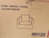 Red Barrel Studio Dierdre Swivel Wicker Outdoor Lounge Chair New in Box $699 - 2