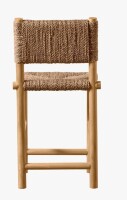 Woven Hacienda Bar Stool with Solid Wood Frame New in Box $1099