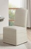 Darby Home Anjila High-Back Dining Chairs with Skirt and Nailhead Trim New in Box $699