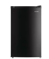 Vissani 4.4 cu. ft. Mini Refrigerator with 7-Door Racks, Glass Shelves, and Energy Efficiency in Black New $399