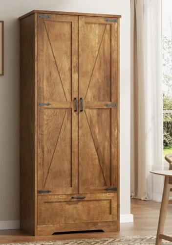 August Grove Denizard 65" Kitchen Pantry New in Box $399