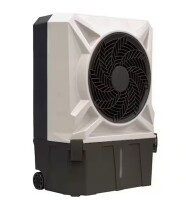 Hessaire 1,300 CFM 2-Speed Portable Evaporative Cooler (Swamp Cooler) for 500 sq. ft. in Celeste Grey New in Box $399