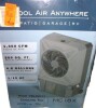 Hessaire 1,300 CFM 2-Speed Portable Evaporative Cooler (Swamp Cooler) for 500 sq. ft. in Celeste Grey New in Box $399 - 2