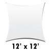 ColorTree 12' x 12' Square Sun Shade Sail, Durable & UV-Resistant $199